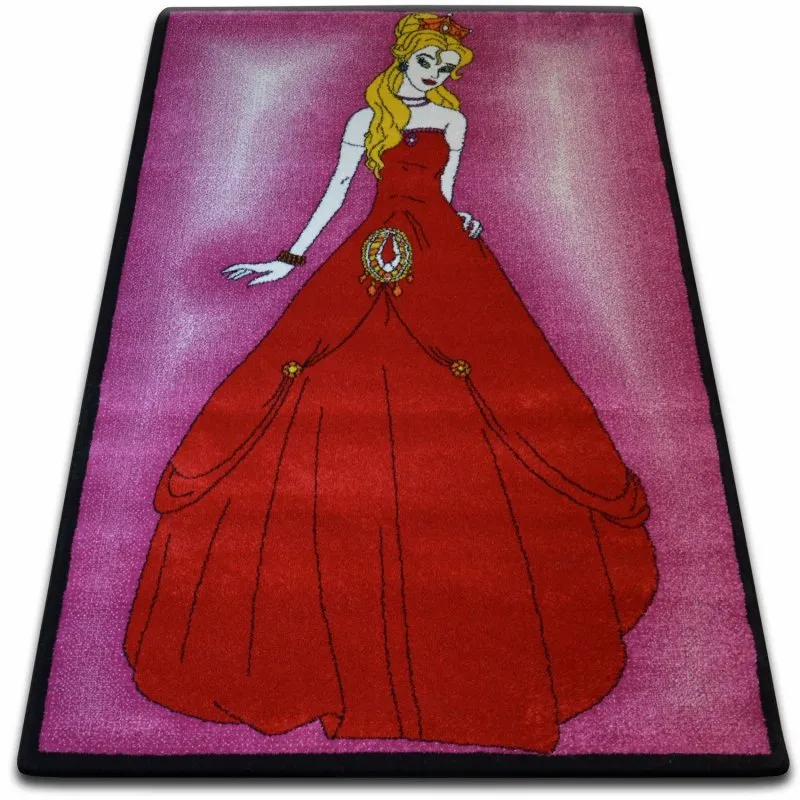Teppich KIDS Prinzessin rosa C425