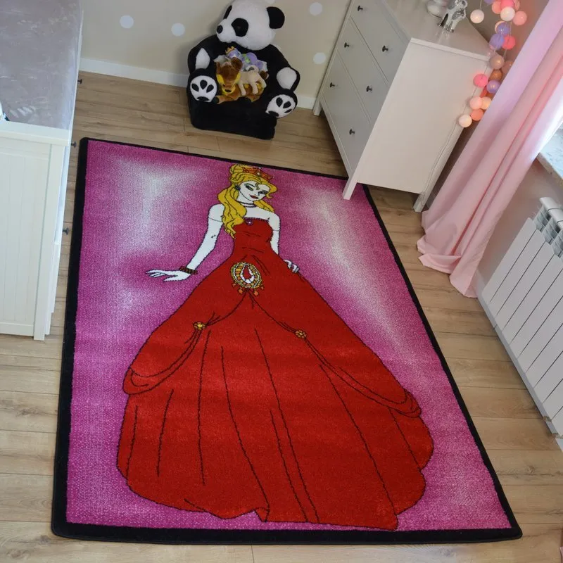 Teppich KIDS Prinzessin rosa C425