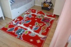 Teppich KIDS Wald rot C427