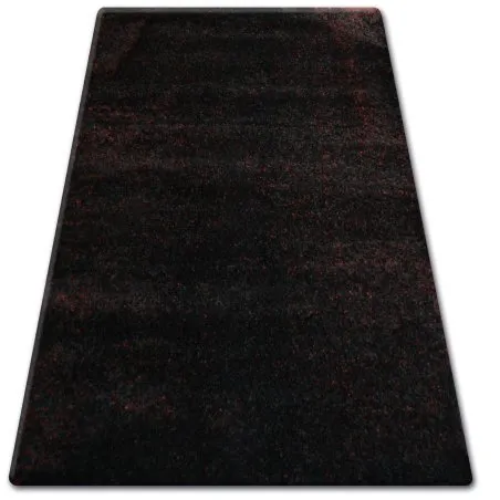 Teppich SHAGGY NARIN P901 schwarz und rot
