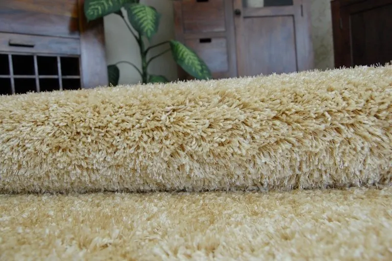 Teppich SHAGGY NARIN P901 Knoblauch Gold