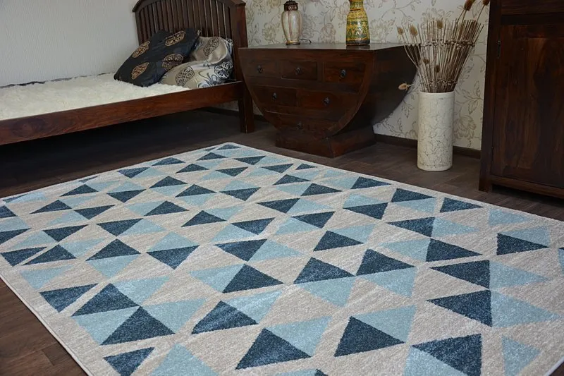 Teppich NORDIC CANVAS grau G4575