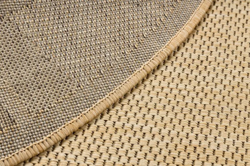 TEPPICH SISAL KREIS FLOORLUX 20195 mais / coffe