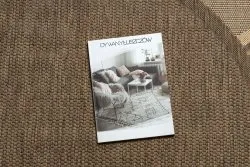 TEPPICH SISAL KREIS FLOORLUX 20195 coffe / mais