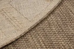 TEPPICH SISAL KREIS FLOORLUX 20195 coffe / mais