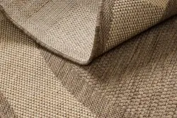 TEPPICH SISAL KREIS FLOORLUX 20195 coffe / mais