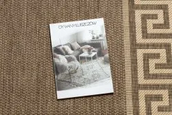 TEPPICH SISAL FLOORLUX 20014 coffe / mais