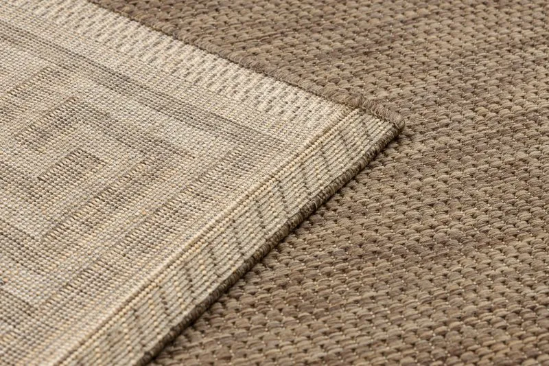 TEPPICH SISAL FLOORLUX 20014 coffe / mais