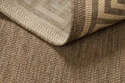 TEPPICH SISAL FLOORLUX 20014 coffe / mais