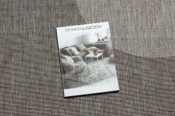 TEPPICH SISAL FLOORLUX 20078 silver / black