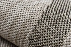 TEPPICH SISAL FLOORLUX 20078 silver / black