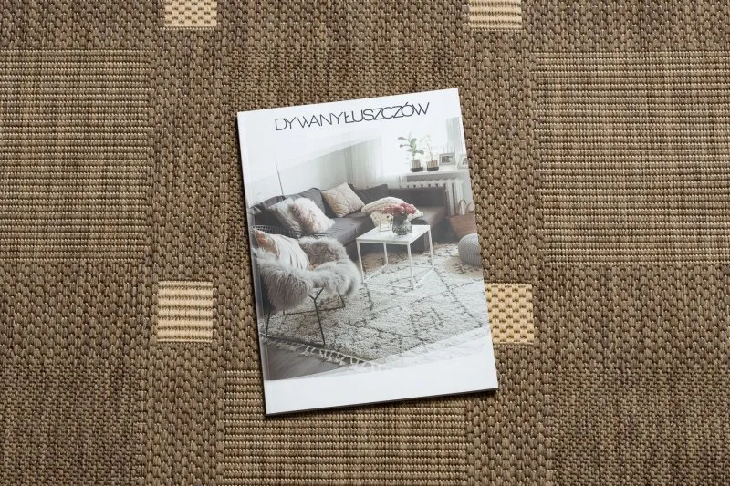 TEPPICH SISAL FLOORLUX 20079 coffee / mais