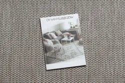 TEPPICH SISAL FLOORLUX 20195 silber / schwarz