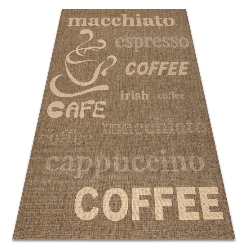 TEPPICH SISAL FLOORLUX 20221 coffe / mais