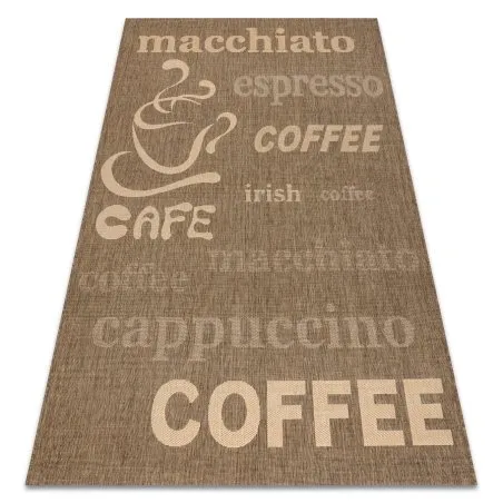 TEPPICH SISAL FLOORLUX 20221 coffe / mais