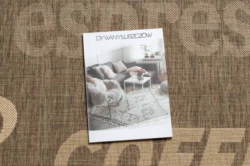 TEPPICH SISAL FLOORLUX 20221 coffe / mais