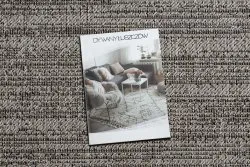 TEPPICH SISAL FLOORLUX 20389 silber / schawarz Melange