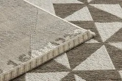 TEPPICH SISAL FLOORLUX 20489 Champagner / taupe DREIECKE