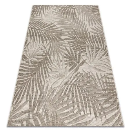 TEPPICH SISAL FLOORLUX 20504 LAUBEN Champagner / taupe JUNGLE