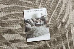 TEPPICH SISAL FLOORLUX 20504 LAUBEN Champagner / taupe JUNGLE