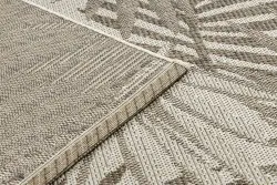TEPPICH SISAL FLOORLUX 20504 LAUBEN Champagner / taupe JUNGLE