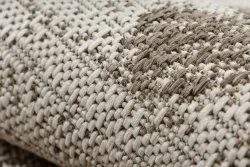 TEPPICH SISAL FLOORLUX 20491 BLUMEN Champagner / taupe 