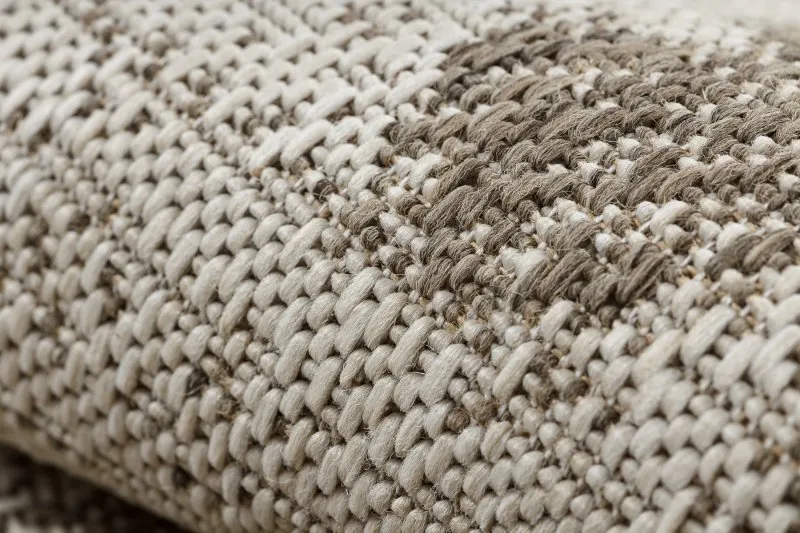 TEPPICH SISAL FLOORLUX 20491 BLUMEN Champagner / taupe 