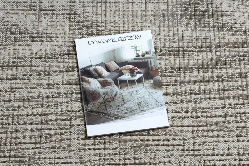 TEPPICH SISAL FLOORLUX 20401 Rahmen champagner / taupe