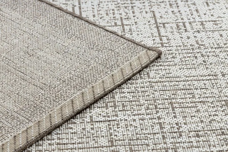 TEPPICH SISAL FLOORLUX 20401 Rahmen champagner / taupe