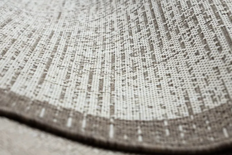 TEPPICH SISAL FLOORLUX 20401 Rahmen champagner / taupe