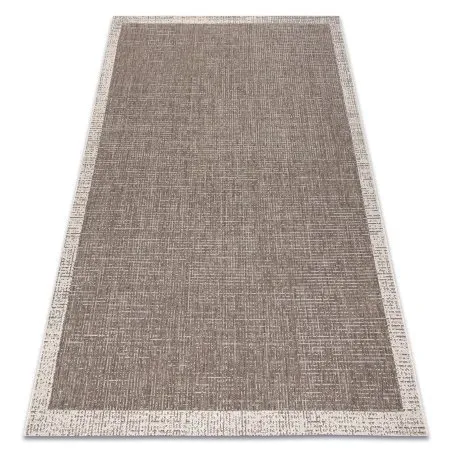 TEPPICH SISAL FLOORLUX 20401 Rahmen taupe / champagner 