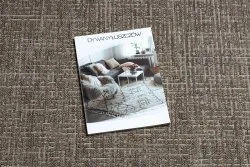TEPPICH SISAL FLOORLUX 20401 Rahmen taupe / champagner 