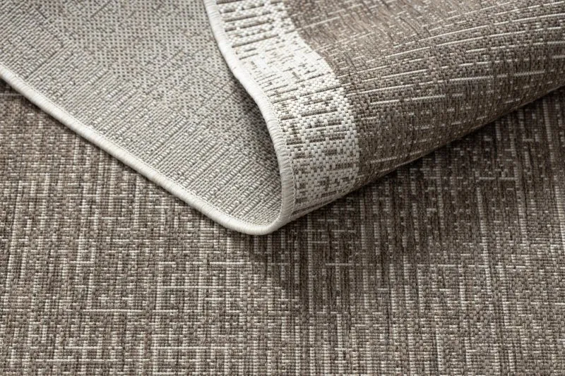 TEPPICH SISAL FLOORLUX 20401 Rahmen taupe / champagner 