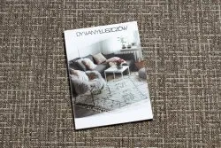 TEPPICH SISAL FLOORLUX KREIS 20401 Rahmen taupe / champagner 