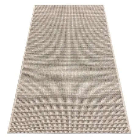 TEPPICH SISAL FLOORLUX 20580 eben, glatt, einfarbig - champagner / taupe