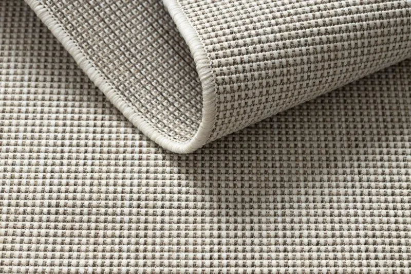 TEPPICH SISAL FLOORLUX 20580 eben, glatt, einfarbig - champagner / taupe