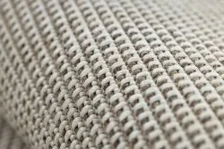 TEPPICH SISAL FLOORLUX 20580 eben, glatt, einfarbig - champagner / taupe