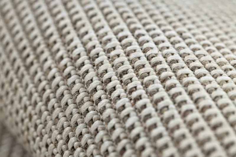 TEPPICH SISAL FLOORLUX 20580 eben, glatt, einfarbig - champagner / taupe
