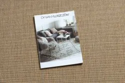 TEPPICH SISAL FLOORLUX 20580 eben, glatt, einfarbig - natural / Kaffee