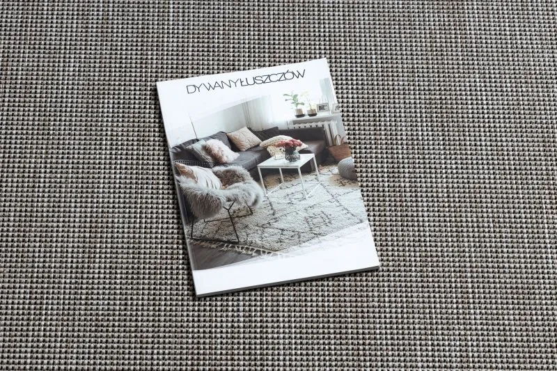 TEPPICH SISAL FLOORLUX 20580 eben, glatt, einfarbig - silber / schwarz