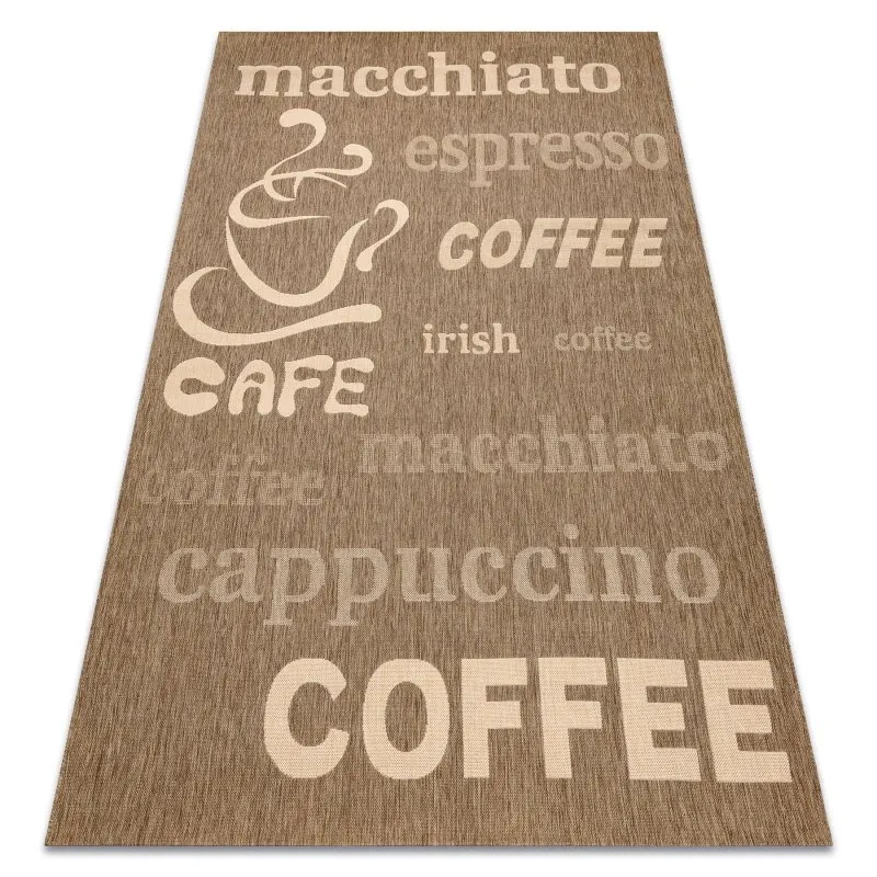 TEPPICH SISAL FLOORLUX 20645 coffe / natürlich
