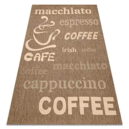 TEPPICH SISAL FLOORLUX 20645 coffe / natürlich