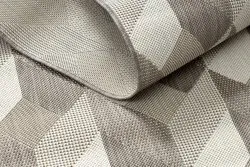 Teppich FLAT 48624/686 SISAL - 3D-Würfel