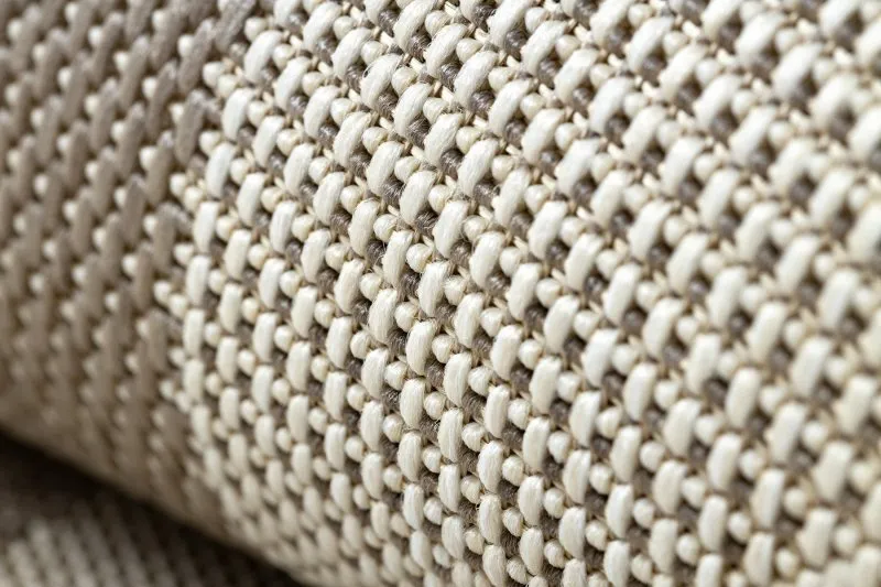 Teppich FLAT 48624/686 SISAL - 3D-Würfel