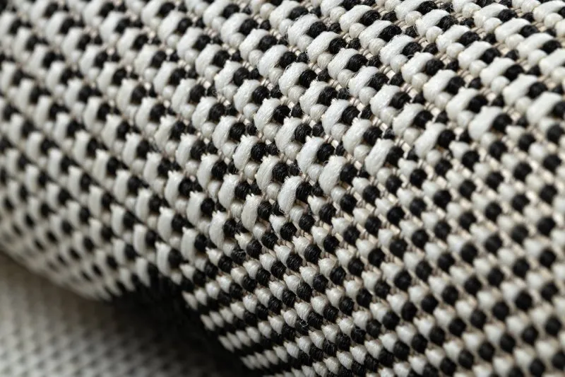 Teppich FLAT 48624/690 SISAL - 3D-Würfel