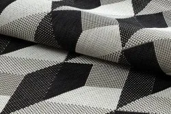 Teppich FLAT 48624/690 SISAL - 3D-Würfel