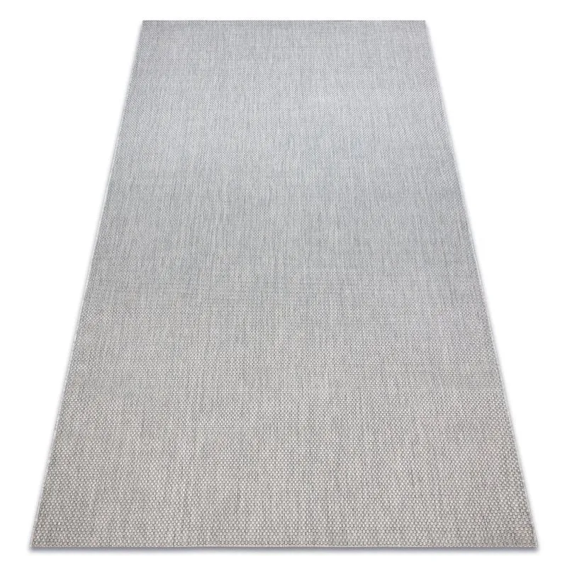 Teppich FLAT 48663/037 SISAL - Silber glatt