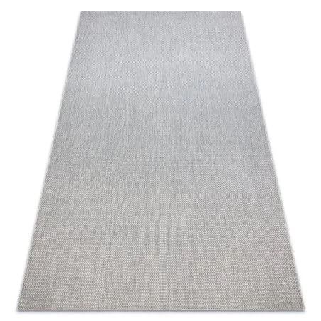 Teppich FLAT 48663/037 SISAL - Silber glatt