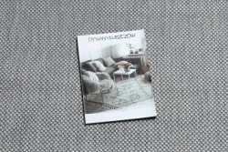 Teppich FLAT 48663/037 SISAL - Silber glatt