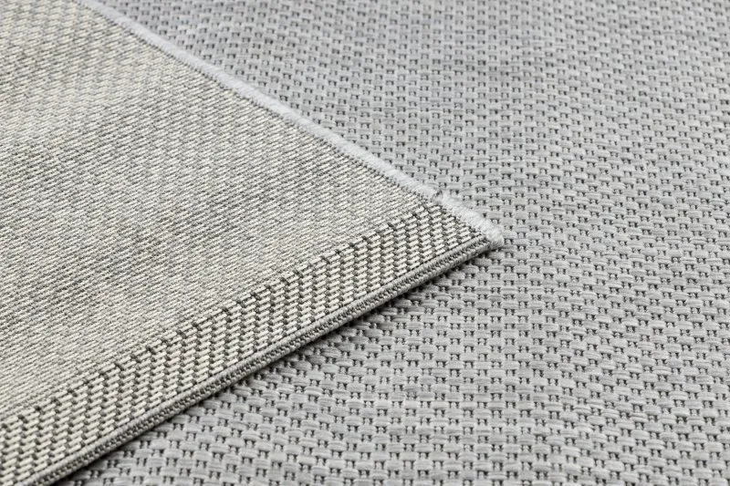 Teppich FLAT 48663/320 SISAL - grau GLATT